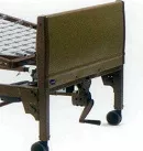 Semi Electric Hospital Bed footboard