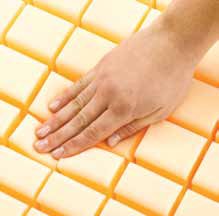 Higher density foam delivers a higher degree of prevention and performance